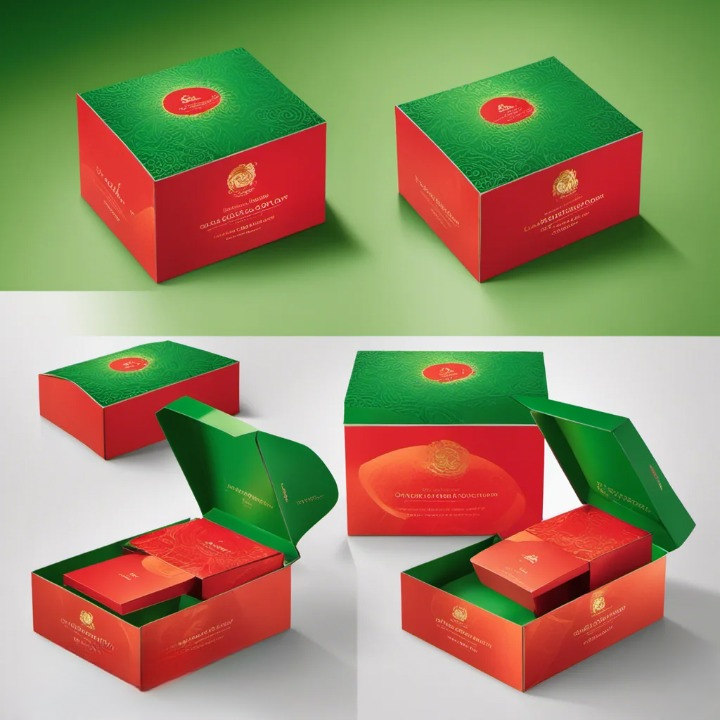 Square Cardboard Paper Black Rigid Gift Fruit Box With Sleeve