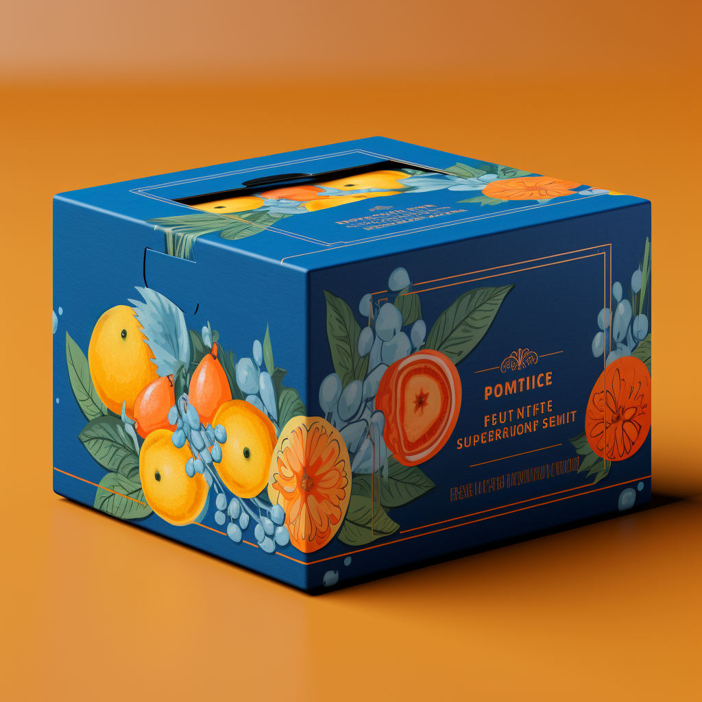 Protect and Adorn: Colorful Corrugated Cardboard Box for Your Precious Items