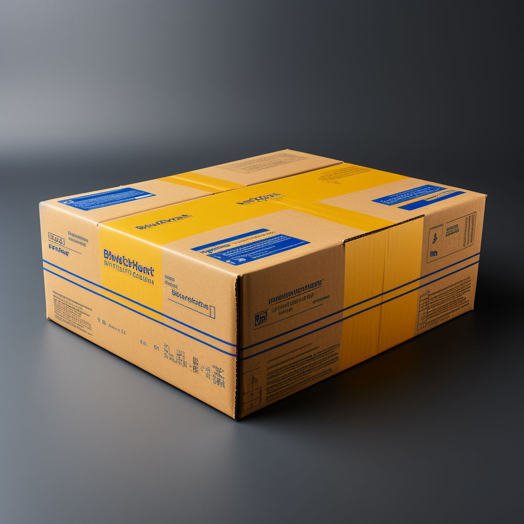 Protective and Customizable Corrugated Kraft Cardboard Box for Safe Shipping